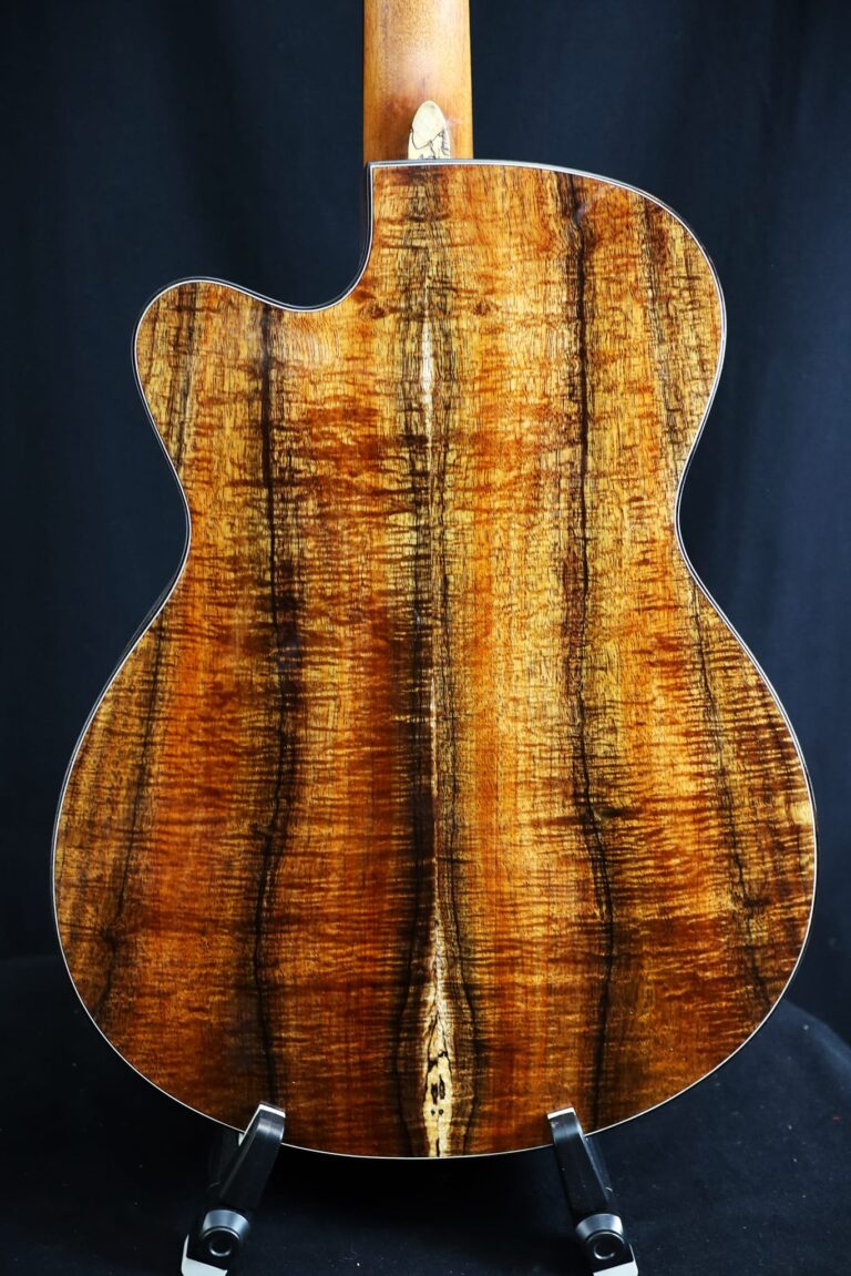 Koa Baritone Back Close