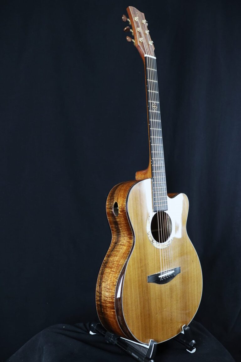 Koa Baritone Front Bass