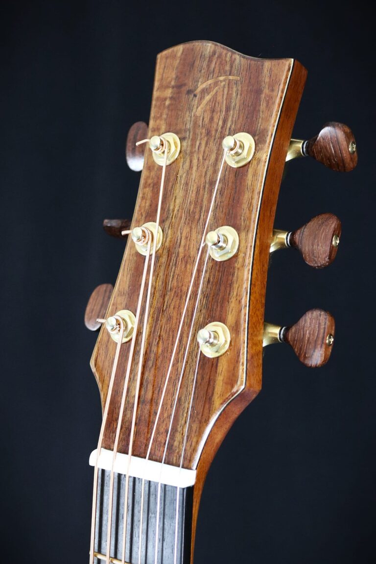 Koa Baritone Peg Head